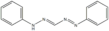 1,5-diphenylformazan 구조식 이미지