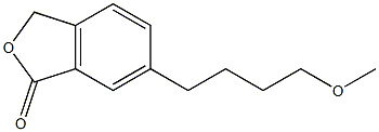 6-methoxy butyl phthalide 구조식 이미지