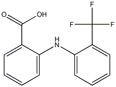 N-(2-trifluoromethylphenyl)anthranilic acid 구조식 이미지