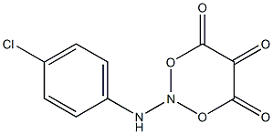 4-chlorophenylhydrazone mesoxalic acid Structure