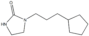 cyclopentylpropylimidazolidinone Structure