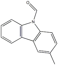 9-formyl-3-methylcarbazole 구조식 이미지