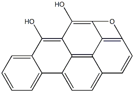 (+)-ANTI-BENZO(A)PYRENE-DIOL-EPOXIDE Structure