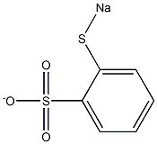 SODIUMMERCAPTOBENZENESULPHONATE Structure