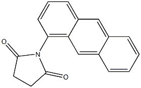 SUCCINIMIDE,N-(1-ANTHRACENYL)- Structure