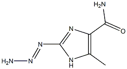 5-MONOMETHYLTRIAZENOIMIDAZOLE-4-CARBOXAMIDE Structure