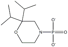 DIISOPROPYLMORPHOLINOPHOSPHONATE Structure