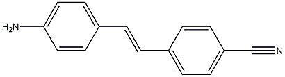 4-AMINO-4'-CYANOSTILBENE Structure