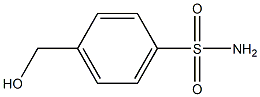 4-SULPHAMOYLBENZYLALCOHOL 구조식 이미지