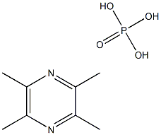 TETRAMETHYLPYRAZINEPHOSPHATE Structure