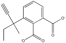 1-ETHYL-1-METHYL-2-PROPYNYLPHTHALATE Structure