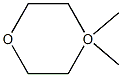 4,4-DIMETHYL-1,4-DIOXANE Structure