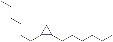 1,2-DIPHEXYLCYCLOPROPENE 구조식 이미지