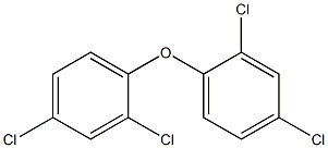 2,4,2',4'-TETRACHLORODIPHENYLOXIDE Structure