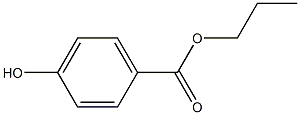 BENZOICACID,PARA-HYDROXY-,PROPYLESTER Structure