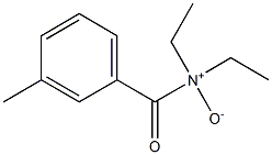 N,N-DIETHYL-META-TOLUAMIDE-N-OXIDE 구조식 이미지