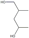 2-METHYLPENTANE-1,4-DIOL 구조식 이미지