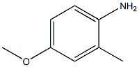 PARA-METHOXY-2-METHYLANILINE Structure