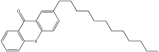 2-DODECYL-THIOXANTHEN-9-ONE 구조식 이미지