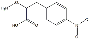 PARA-NITROPHENYL2-(AMINOXY)PROPIONATE 구조식 이미지