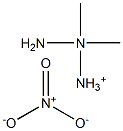 2,2-DIMETHYLTRIAZANIUMNITRATE Structure