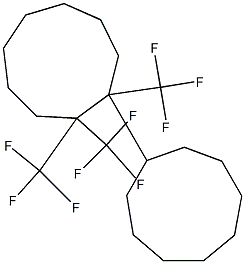 PERFLUOROTRIMETHYLBICYCLONONANE 구조식 이미지