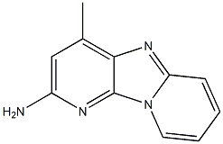 2-AMINO-4-METHYLDIPYRIDO(1,2-A:3',2'-D)IMIDAZOLE Structure