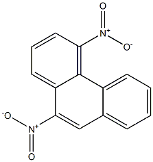 4,10-DINITROPHENANTHRENE 구조식 이미지