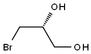 (R,S)-3-BROMOPROPAN-1,2-DIOL 구조식 이미지