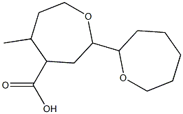 4-METHYL-7-OXABICYCLOHEPTANE-3-CARBOXYLICACID Structure