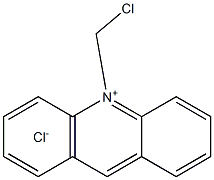 CHLOROMETHYLACRIDIUMCHLORIDE 구조식 이미지