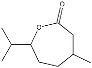 6-HYDROXY-3,7-DIMETHYLOCTANOIC ACID LACTONE 구조식 이미지