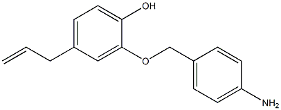 4AMINOPHENYLEUGENOL 구조식 이미지