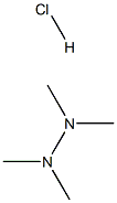 TETRAMETHYL-HYDRAZINEHYDROCHLORIDE Structure