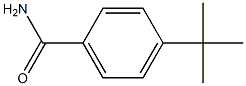 PARA(TERT-BUTYL)BENZAMIDE Structure