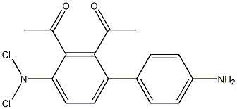 DIACETYLDICHLOROBENZIDINE Structure