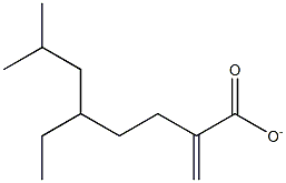 2-ETHYLISOHEXYLMETHACRYLATE 구조식 이미지