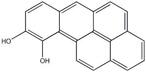 9,10-DIHYDROXYBENZO(A)PYRENE Structure