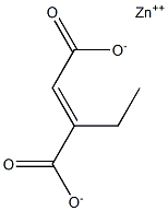 ZINCMONOETHYLHYDROGENFUMARATE Structure