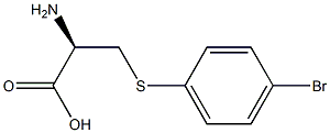 S-PARA-BROMOPHENYL-CYSTEINE 구조식 이미지