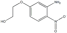(3-AMINO-4-NITRO)PHENOXYETHANOL Structure