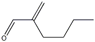 2-BUTYL-2-PROPENAL 구조식 이미지