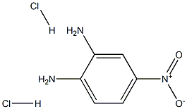 4-NITRO-ORTHO-PHENYLENEDIAMINEDIHYDROCHLORIDE 구조식 이미지