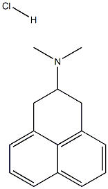 2,3-DIHYDRO-N,N-DIMETHYLPHENALEN-2-AMINEHYDROCHLORIDE 구조식 이미지