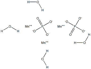 MANGANESE(II)PHOSPHATETETRAHYDRATE 구조식 이미지