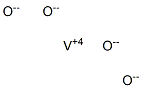 VANADIUM(IV)TETRAOXIDE 구조식 이미지