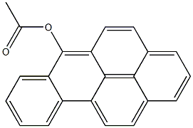 ACETOXYBENZO[A]PYRENE Structure