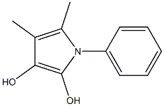 1-PHENYL-5-METHYL-2,3-BISHYDROXY-METHYLPYRROLE 구조식 이미지