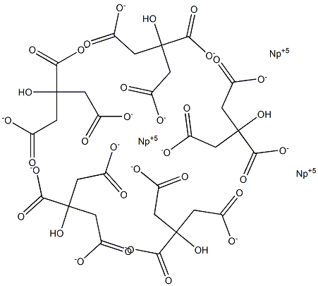 NEPTUNIUMCITRATE Structure