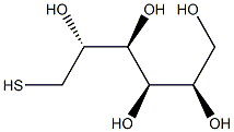 1-THIOSORBITOL 구조식 이미지